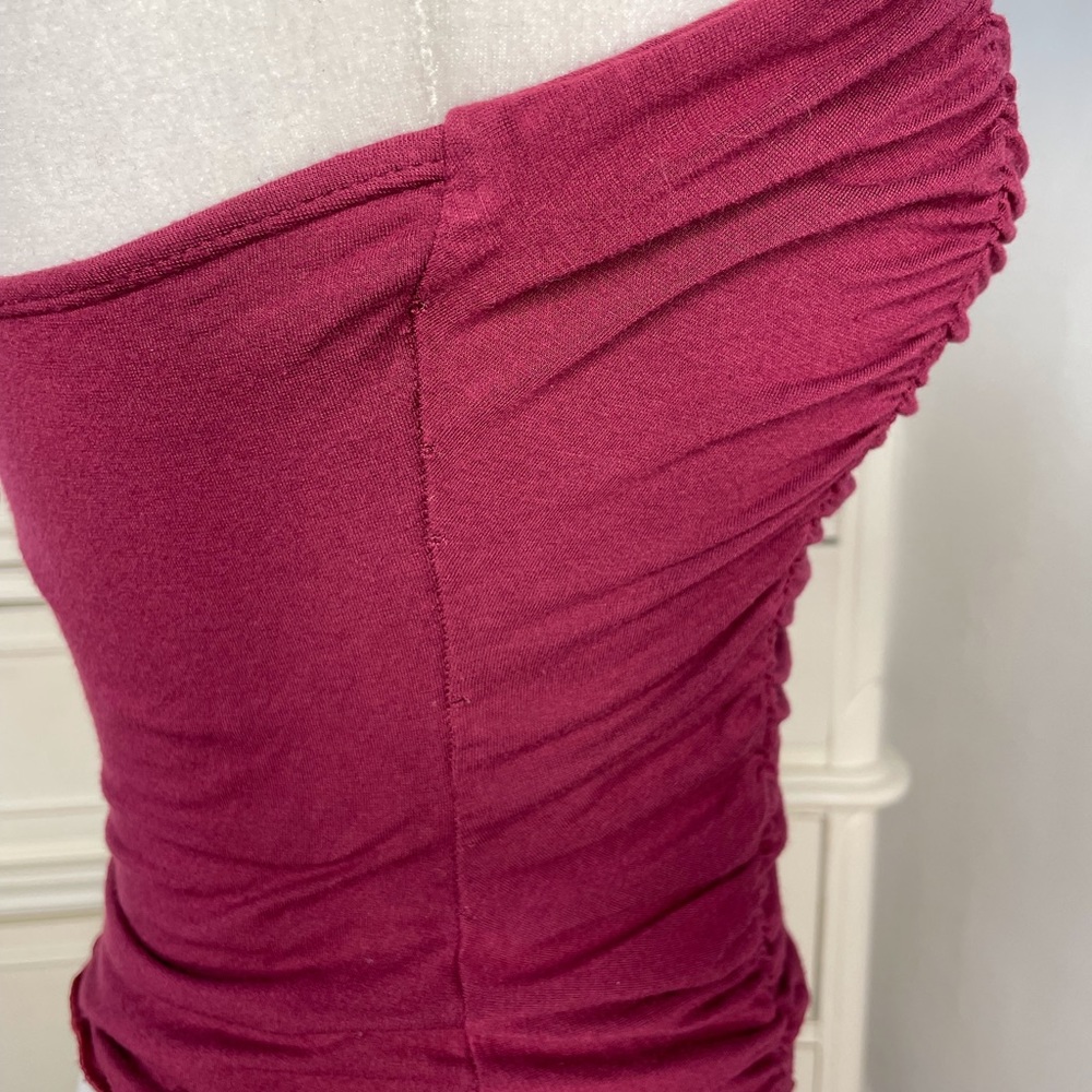 Vintage Betsey Johnson Ruched Cropped Cami - Picture 6 of 11